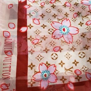 COPY - Beautiful silky Louis Vuitton scarf